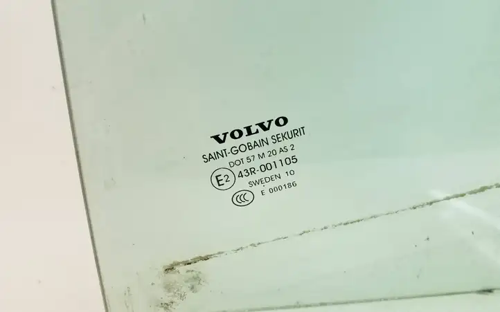 Volvo XC60 (2008 - 2013) 43R001105 Стекло задней двери — фото 3