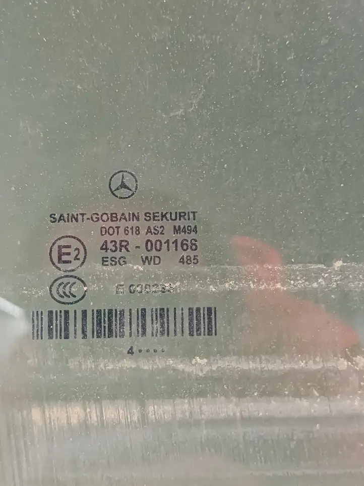 Mercedes-Benz CLS C219 (2003 - 2011) AS2 Стекло задней двери — фото 2