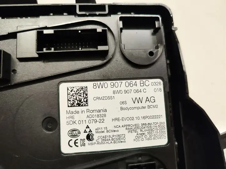 Audi A4 S4 B9 (2015 - 2019) 8W0907064BC Модуль комфорта — фото 4