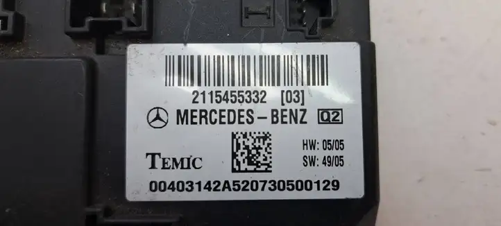 Mercedes-Benz CLS C219 (2003 - 2011) 2115455332 Модуль комфорта — фото 3
