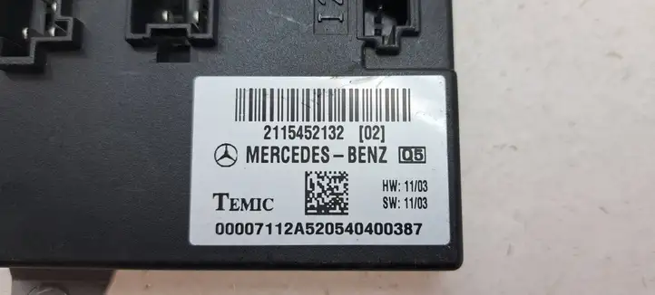 Mercedes-Benz CLS C219 (2003 - 2011) 2115452132 Модуль комфорта — фото 3