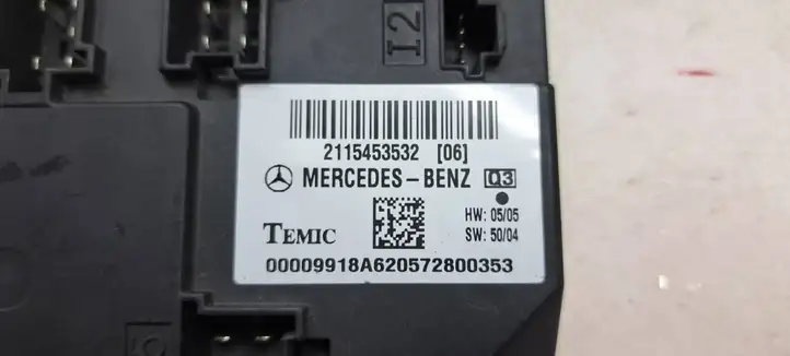Mercedes-Benz CLS C219 (2003 - 2011) 2115453532 Модуль комфорта — фото 3