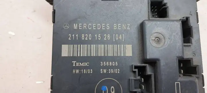 Mercedes-Benz CLS C219 (2003 - 2011) 2118201526 Блок управления дверью — фото 3