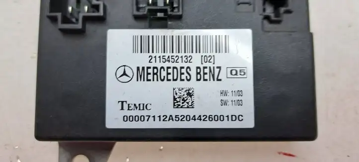 Mercedes-Benz CLS C219 (2003 - 2011) 2115452132 Модуль комфорта — фото 3