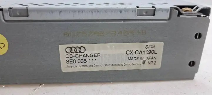 Audi A6 S6 C6 4F (2004 - 2008) 8E0035111 CD/DVD чейнджер — фото 3