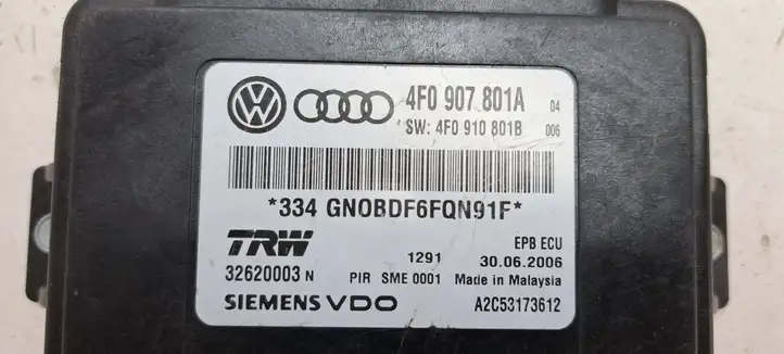 Audi A6 S6 C6 4F (2004 - 2008) 4F0907801A Блок управления тормозной системой — фото 3