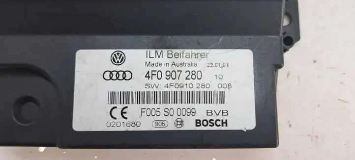 Audi A6 S6 C6 4F (2004 - 2008) 4F0907280 Прочие блоки управления — фото 3