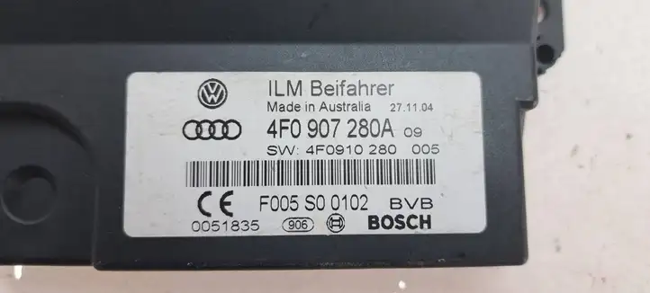 Audi A6 S6 C6 4F (2004 - 2008) 4F0910280005 Модуль комфорта — фото 3