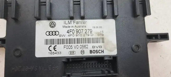 Audi A6 S6 C6 4F (2004 - 2008) 4F0907279 Модуль комфорта — фото 3