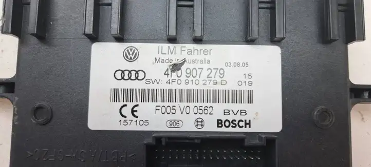 Audi A6 S6 C6 4F (2004 - 2008) F005V00562 Модуль комфорта — фото 3