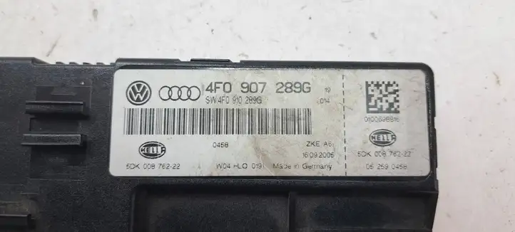 Audi A6 S6 C6 4F (2004 - 2008) 4F0907289G Блок управления светом — фото 3