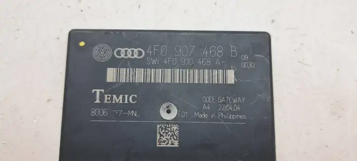 Audi A6 S6 C6 4F (2004 - 2008) 4F0907468B Прочие блоки управления — фото 3