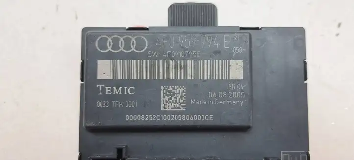 Audi A6 S6 C6 4F (2004 - 2008) 4F0959794E Блок управления дверью — фото 3