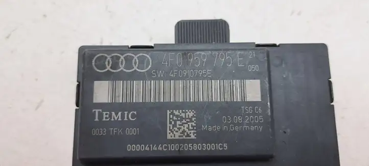 Audi A6 S6 C6 4F (2004 - 2008) 4F0959795E Блок управления дверью — фото 3