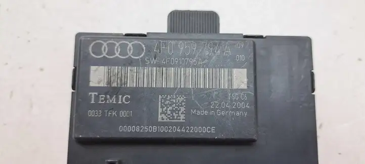 Audi A6 S6 C6 4F (2004 - 2008) 4F0959794A Блок управления дверью — фото 3