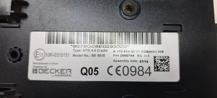 Mercedes-Benz CLA C117,X117,W117 (2013 - 2019) A1728100011 Прочие блоки управления — фото 3