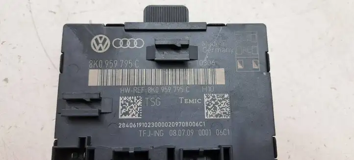 Audi Q5 SQ5 (2008 - 2012) 8K0959795C Блок управления дверью — фото 3