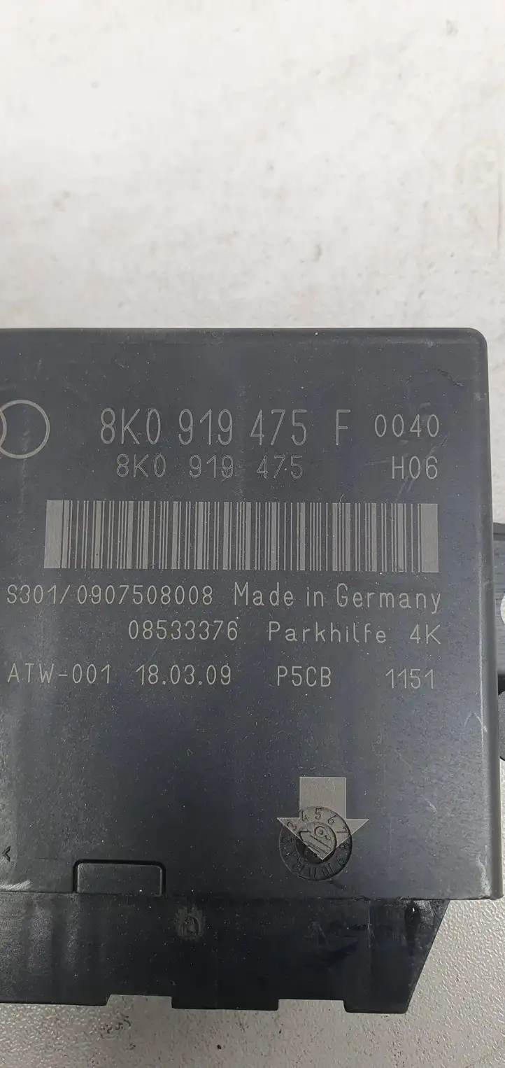 Audi A4 S4 B8 8K (2007 - 2011) 8K0919475F Блок управления парктрониками — фото 4