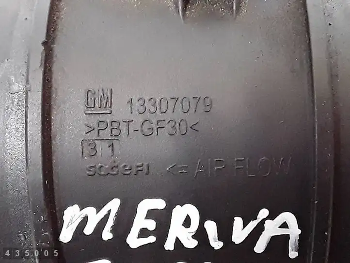Opel Meriva B (2010 - 2014) 13307079 Датчик массового расхода воздуха — фото 5