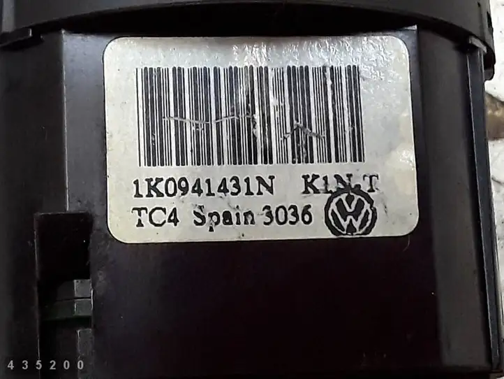 Volkswagen PASSAT B6 (2005 - 2010) 1K0941431N Включатель фонарей — фото 2