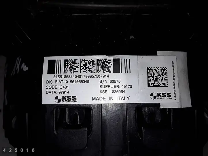 Alfa Romeo Giulietta (2010 - ) 01561068340 Подушка безопасности руля — фото 5