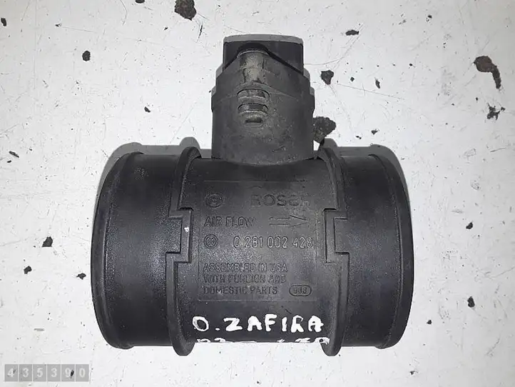 Opel Zafira A (1999 - 2003) 0281002428 Датчик массового расхода воздуха — фото 1