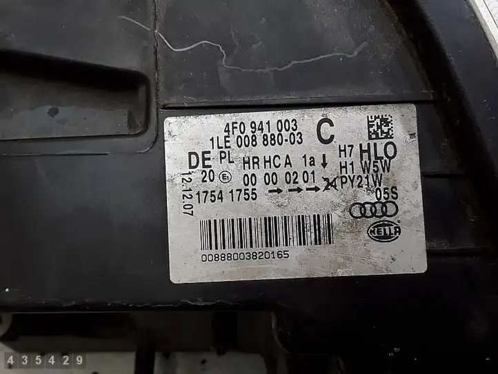 Audi A6 S6 C6 4F (2004 - 2008) 4F0941003 Передняя фара — фото 2