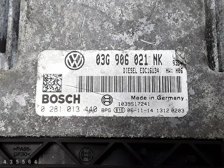 Volkswagen PASSAT B6 (2005 - 2010) 03G906021NK Блок управления двигателем (ЭБУ) — фото 3