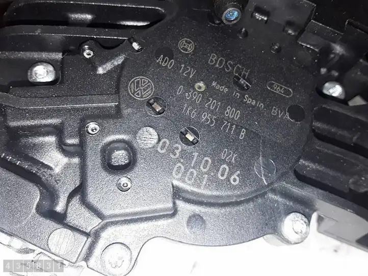 Volkswagen Golf V (2003 - 2009) 0390201800 Двигатель стеклоочистителя заднего стекла — фото 3