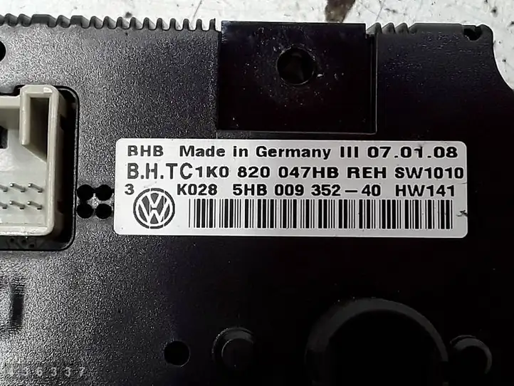 Volkswagen Tiguan (2007 - 2011) 1K0820047HB Блок управления климат-контролем — фото 6