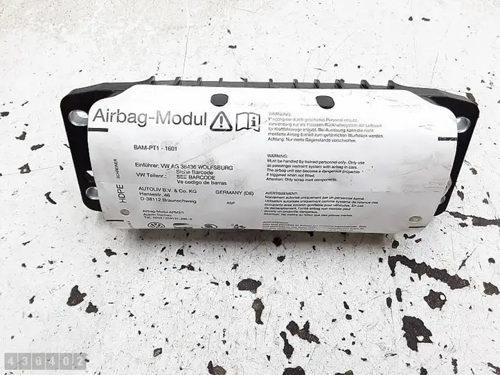 Volkswagen Tiguan (2007 - 2011) 1Q0880204 Подушка безопасности пассажира — фото 2