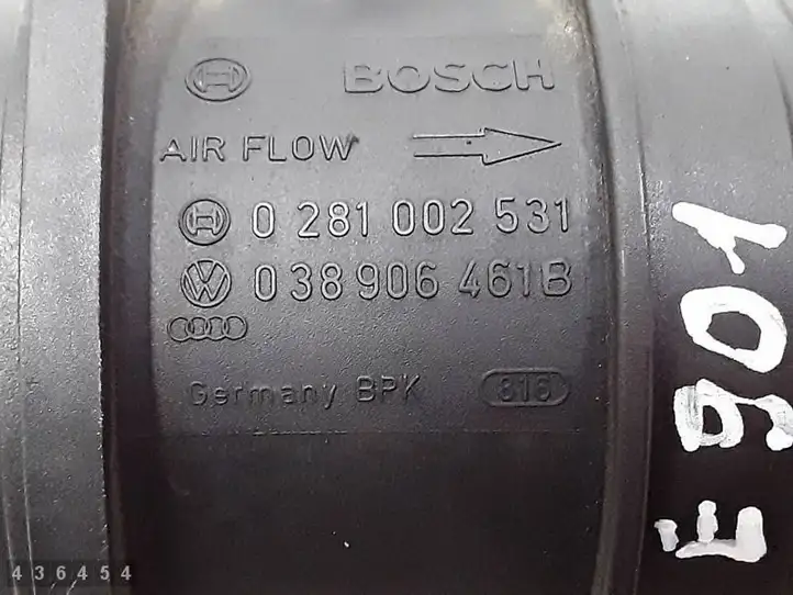 Volkswagen PASSAT B6 (2005 - 2010) 038906461B Датчик массового расхода воздуха — фото 6