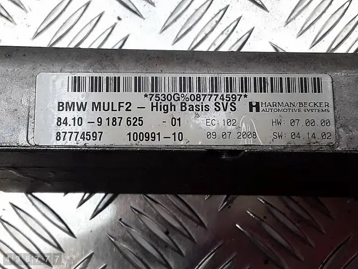 BMW X5 E70 (2006 - 2013) 84109187625 Bluetooth модуль — фото 7