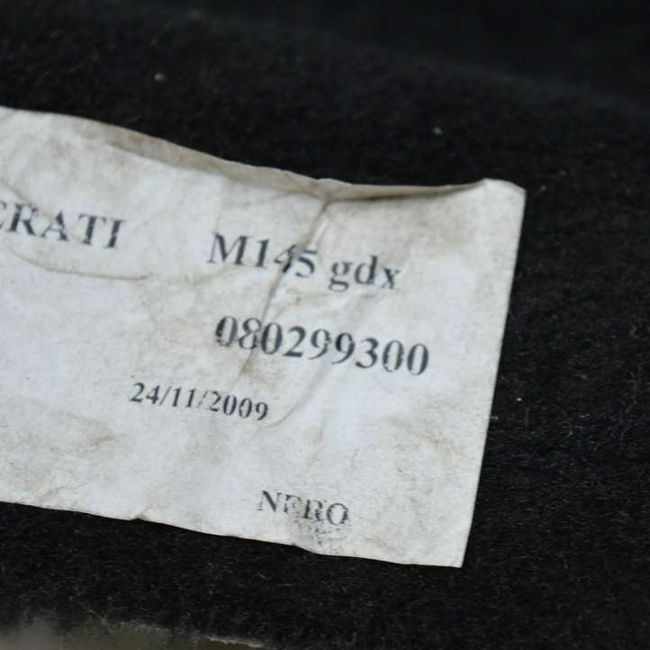 Maserati GranTurismo (2007 - 2019)  80299300 Ковролин для интерьера