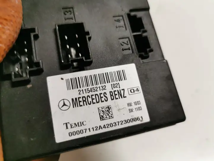 Mercedes-Benz E W211 (2002 - 2009) 2115452132 Модуль комфорта — фото 3