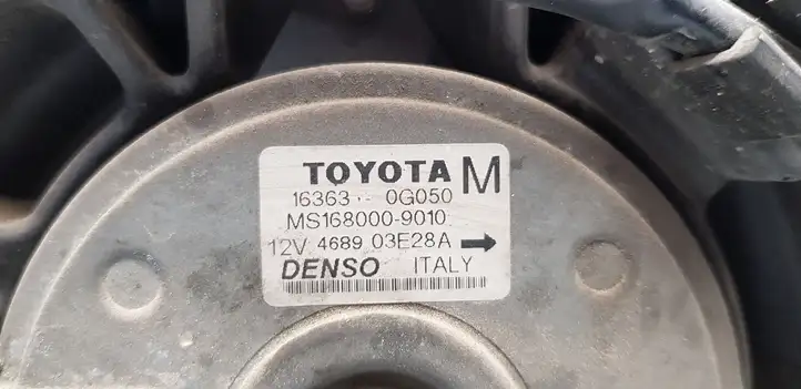 Toyota Corolla E120 E130 (2000 - 2004) 163630G050 Электровентилятор радиатора — фото 5