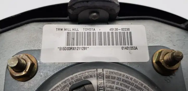Toyota Corolla E120 E130 (2000 - 2004) 4513002230 Подушка безопасности руля — фото 3
