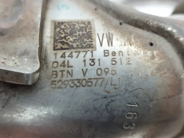 Audi A3/S3 8V (2012 - 2016) 04L131512 Охладитель клапана EGR — фото 2