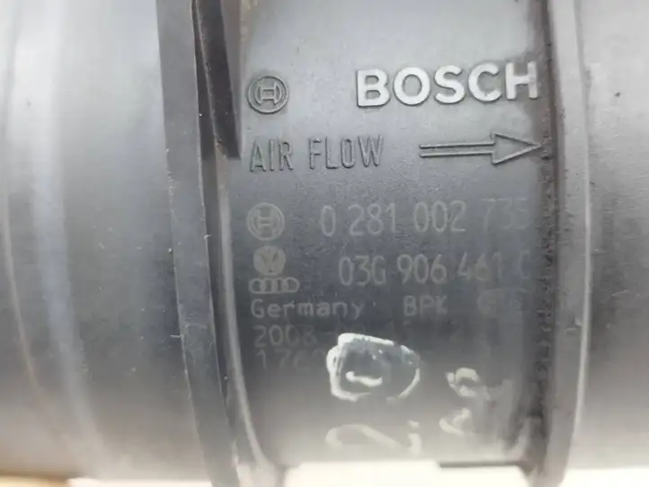 Audi A4 S4 B8 8K (2007 - 2011) 03G906461C Датчик массового расхода воздуха — фото 2