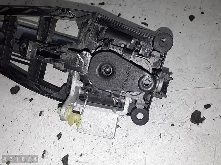 Opel Astra H (2004 - 2009) 24463523 Наружная ручка двери — фото 4