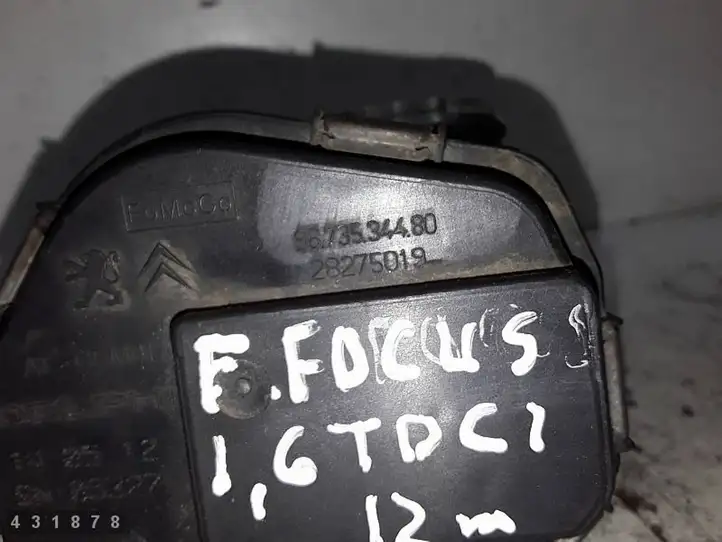 Ford Focus (2011 - 2015) 9673534480 Дроссельная заслонка — фото 6