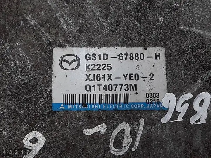 Mazda 6 (2009 - 2012) GS1D67880H Блок управления усилителем руля — фото 4