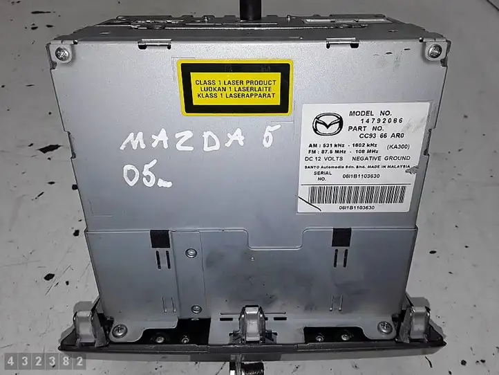 Mazda 3 I (2003 - 2006) 14792086 Магнитола / мультимедийная система — фото 2