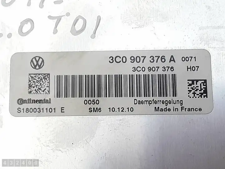 Volkswagen PASSAT CC (2008 - 2012) 3C0907376A Блок управления подвеской — фото 4
