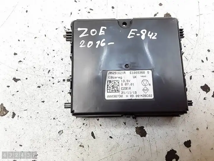 Renault Zoe (2012 - ) 285251621R Модуль управления кондиционером — фото 1