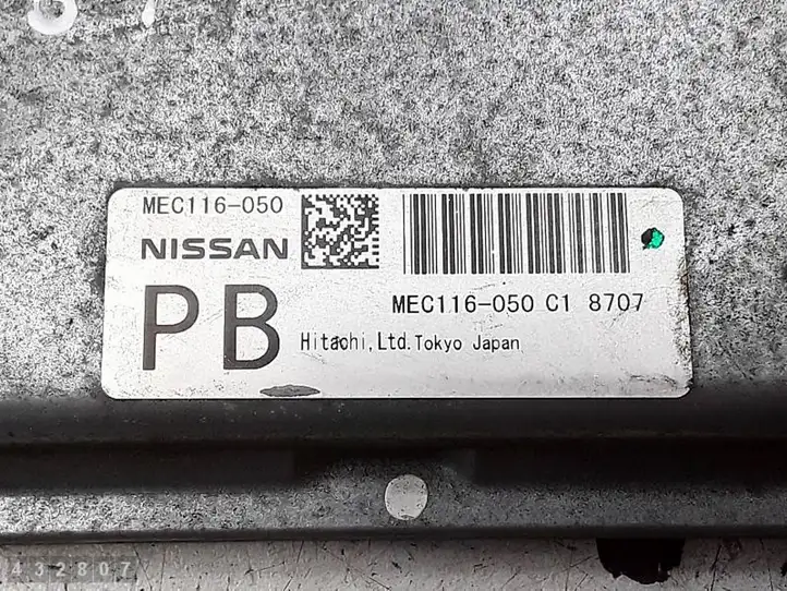 Nissan Murano Z50 (2002 - 2008) MEC116050 Блок управления двигателем (ECU) — фото 4