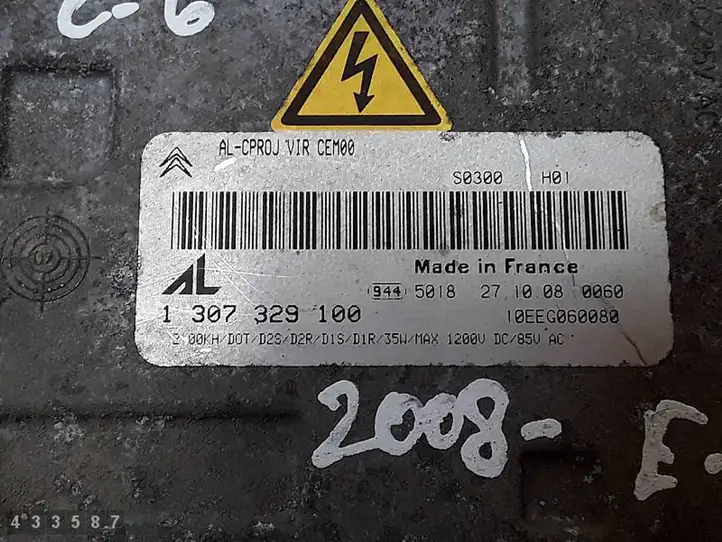 Citroen C6 (2005 - 2012) 1307329100 Блок розжига ксенона — фото 3
