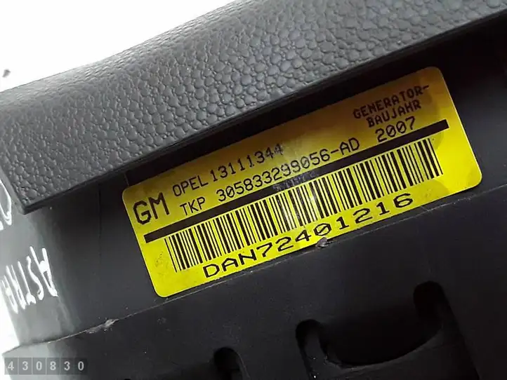 Opel Astra H (2004 - 2009) 13111344 Подушка безопасности руля — фото 2