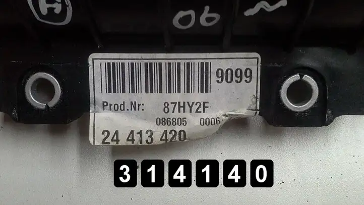 Opel Vectra C (2005 - 2009) 24413420 Подушка безопасности пассажира — фото 4