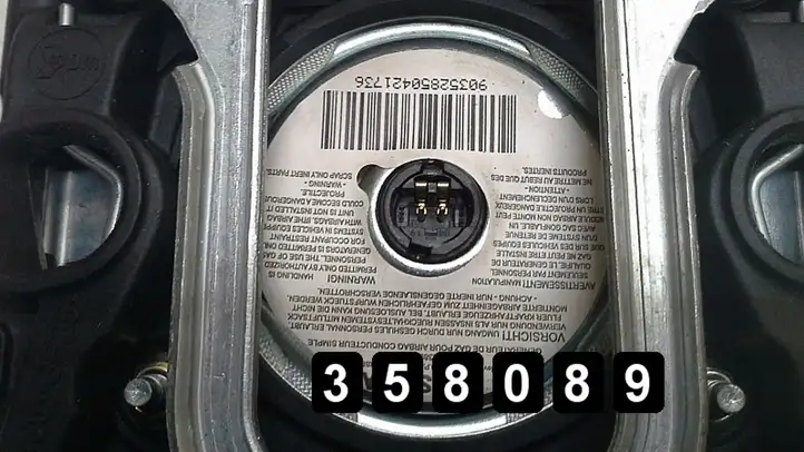 Citroen C3 (2002 - 2009) 96380009vd Подушка безопасности руля — фото 4